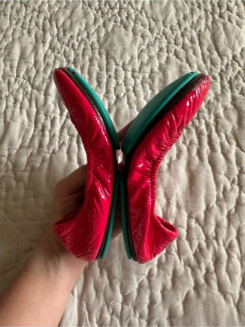 Tieks Mini Razzleberry Flats